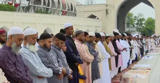 বায়তুল মোকাররমে ঈদের জামাত অনুষ্ঠিত